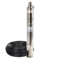 Pompa submersibila IBO SQIBO 3", 370W, H-60M, debit 30L/min, 15M cablu, Polonia